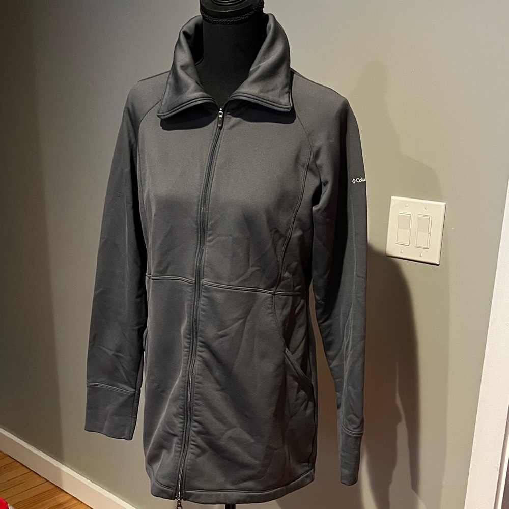 Columbia Charcoal Full-Zip Jacket